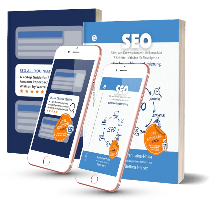 seo kurs buch warren laine-naida und bettina heuser 2026 8er ausgabe