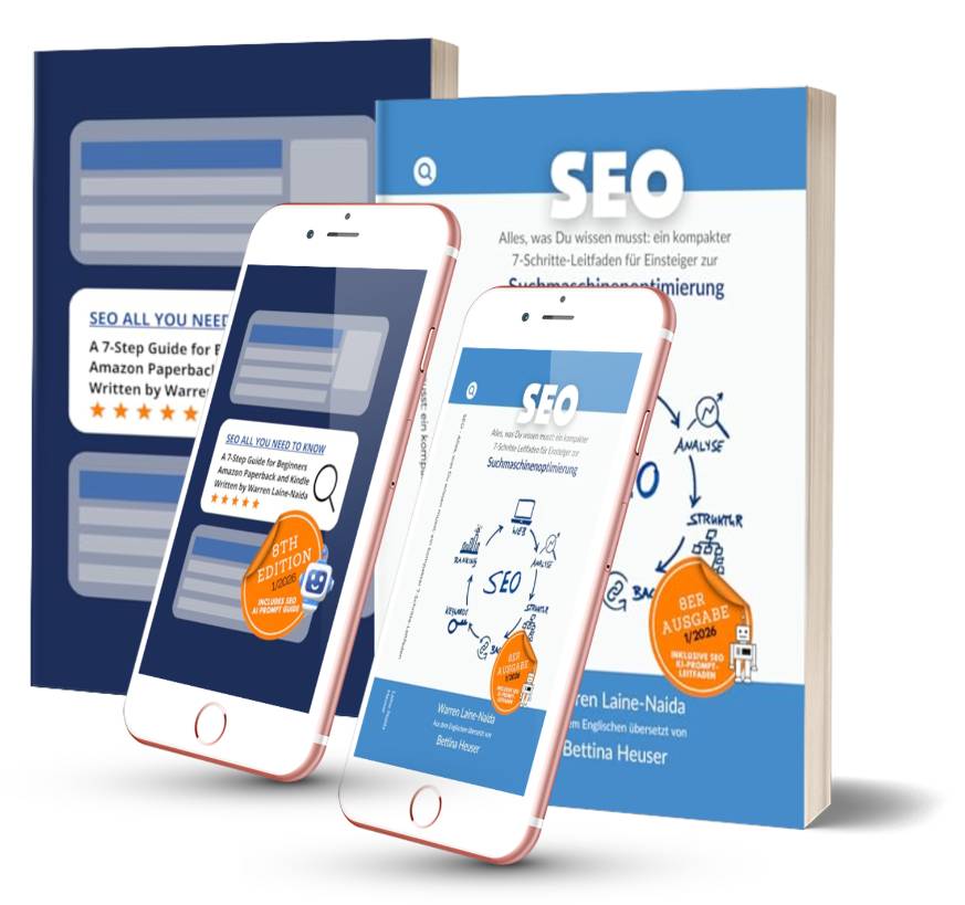 seo kurs buch warren laine-naida und bettina heuser 2026 8er ausgabe