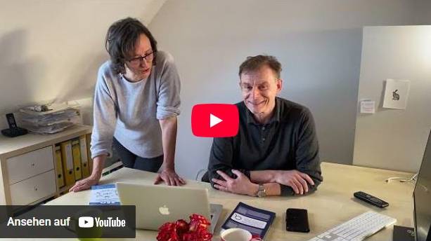 Bettina Heuser and Warren Laine-Naida YouTube video